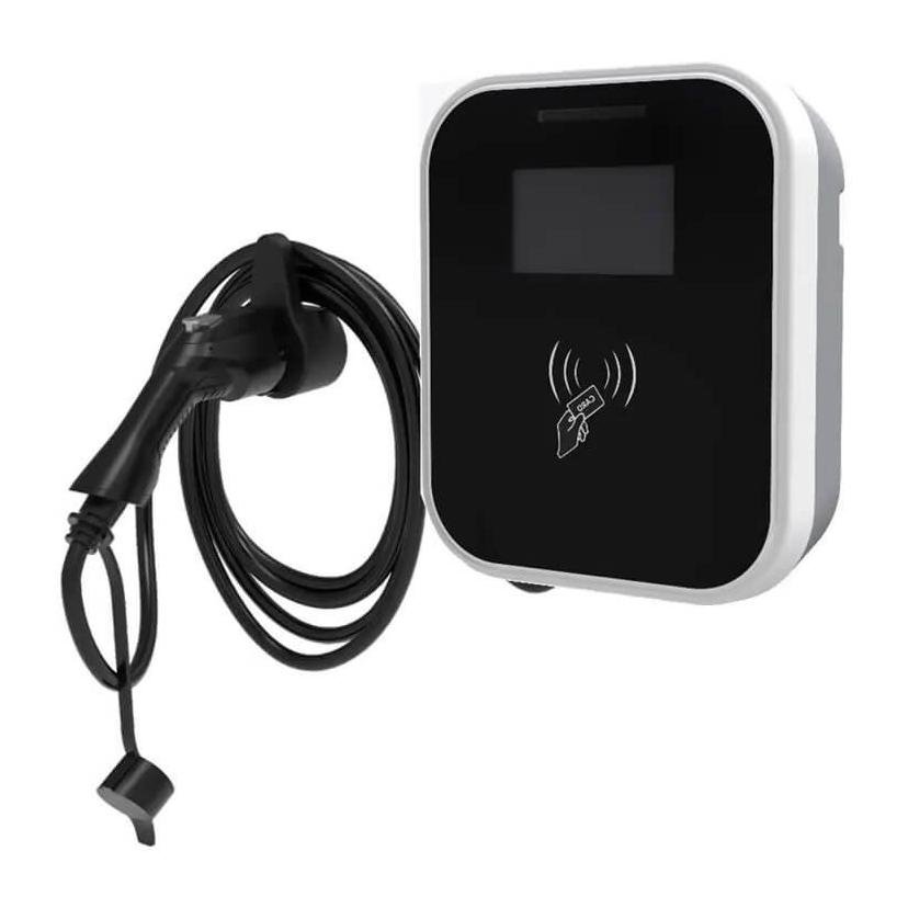 Arduo Wallbox 11 kW, kabel 5 m typ 2, LCD, plug and play, app, RFID