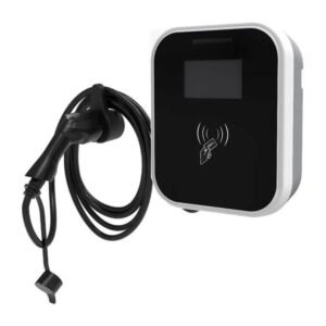 Arduo Wallbox 22 kW, kabel 7 m typ 2, LCD, plug and play, app, RFID