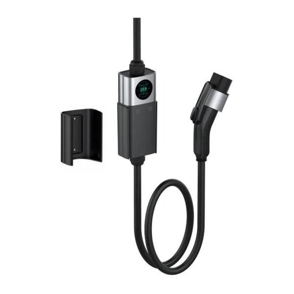Přenosná EV nabíječka 7 kW, 5 m, TYP 2, Displej, 32A, 1 fáze