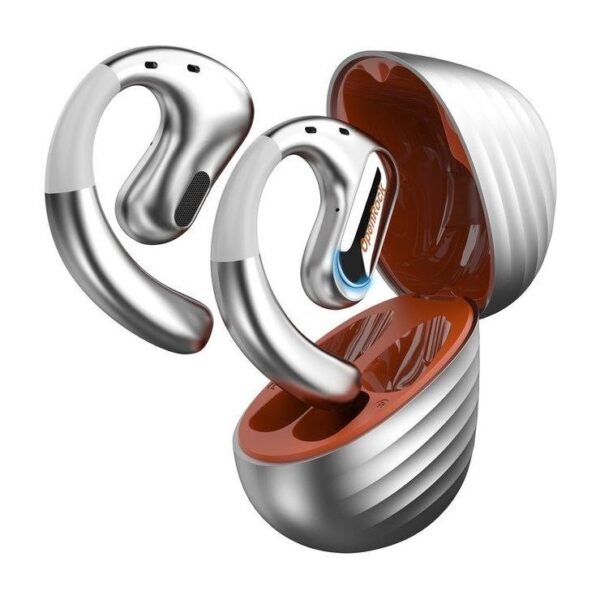 OneOdio OpenRock Pro, Open Ear, s mikrofonem, TubeBass, bluetooth 5.2, stříbrné