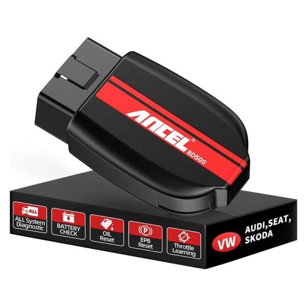 Ancel BD500 pro VW, Audi, Seat, Škoda, diagnostika pro iPhone, iPad, Android