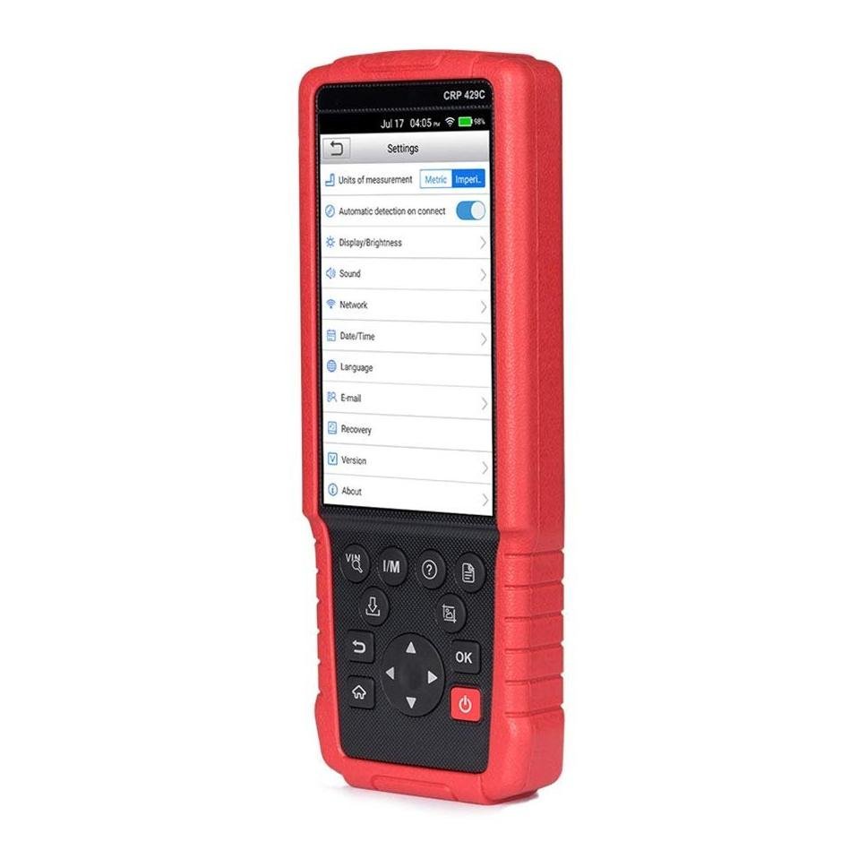 Launch CRP 429c, autodiagnostika a servisní přístroj