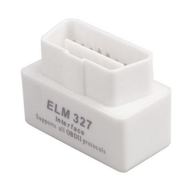 Super mini ELM327 v2.1 bluetooth bílá, autodiagnostika OBD II pro Android